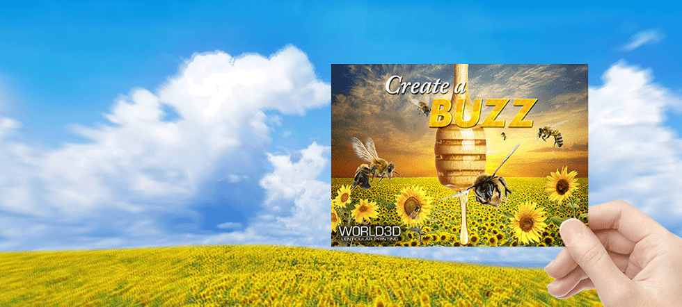 Create a Buzz - Lenticular Printing WORLD3D