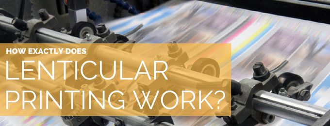 how does lenticular printing work