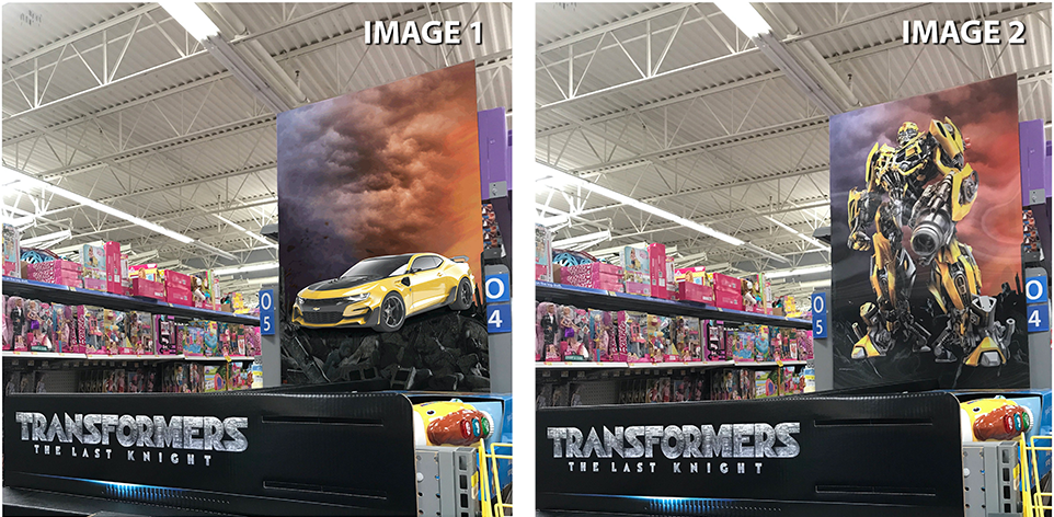 Transformers Lenticular Display